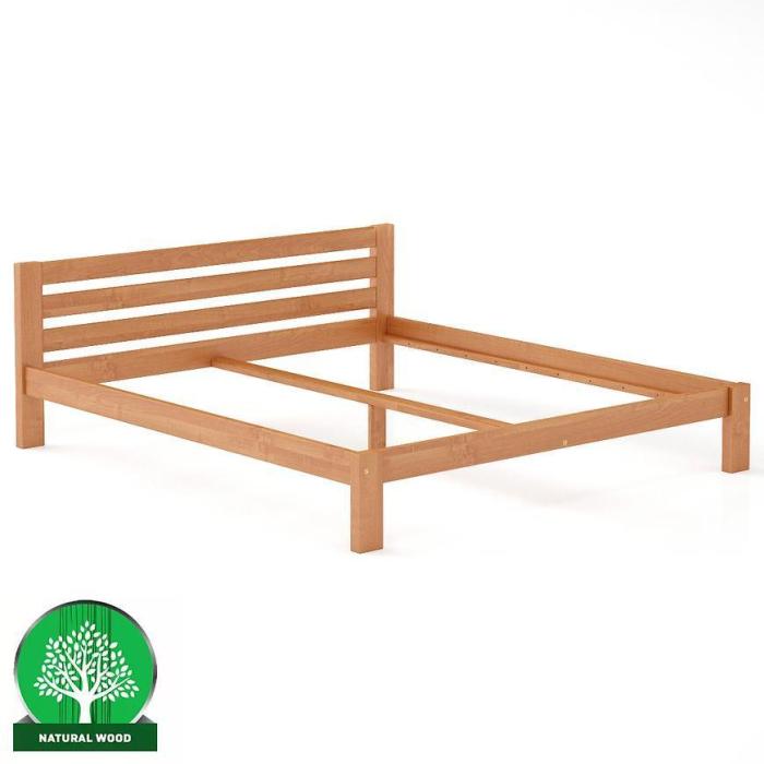 Łóżko Sosna LK105–200x200 olcha