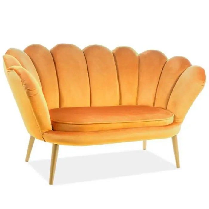 Sofa Tristan Bluvel 68/złote