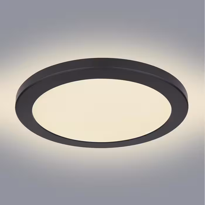 Plafon 12379-24B LED 24W D30 czarny PL1
