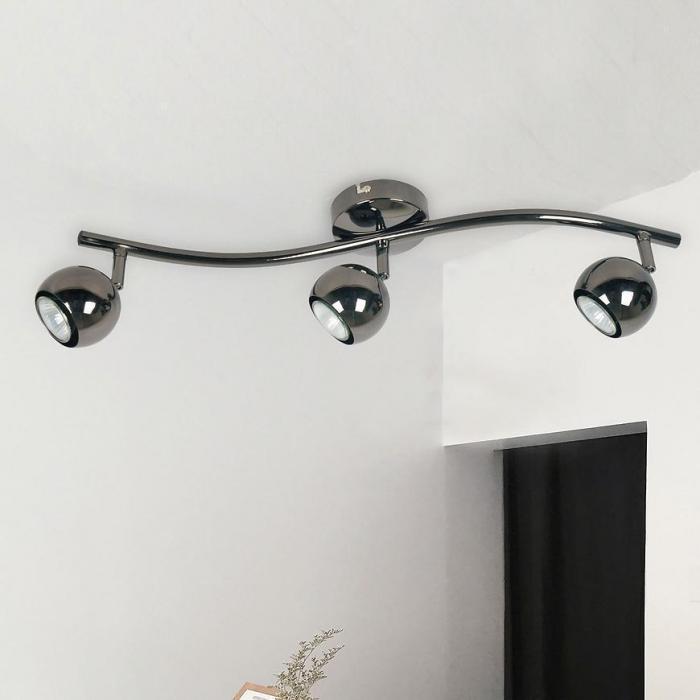 Lampa Mars AS-8006-03-6195 czarny-chrom LS3