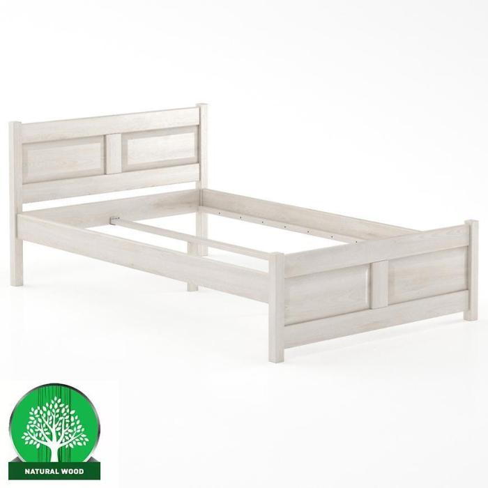 Łóżko Buk LK109–120x200 bielony