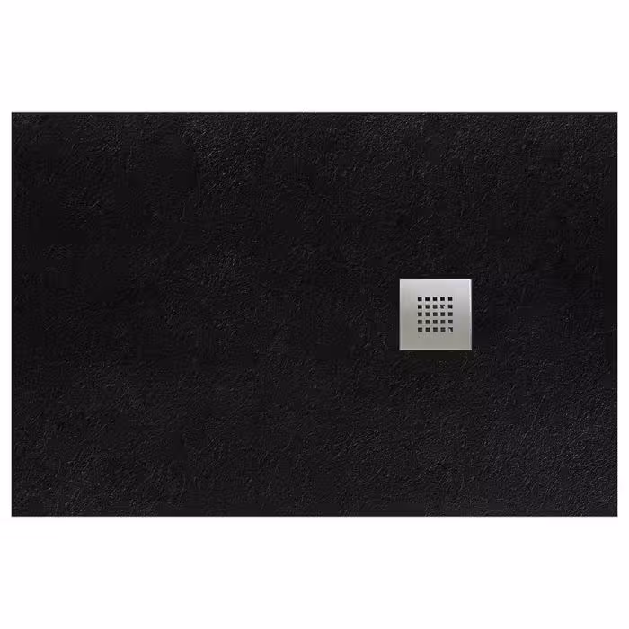 Brodzik prostokątny Opal 150/80/2,6 czarny