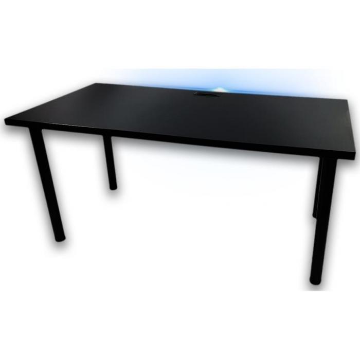 Biurko Gamingowe 160x80x36 Model 2 Czarny Top