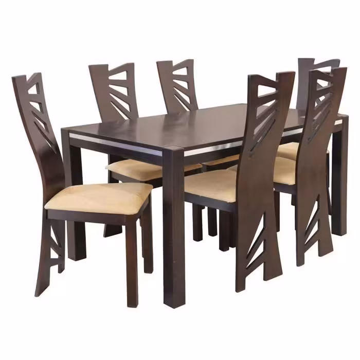 Zestaw stół i krzesła Carmen 1+6 ST408 KR362 BR2478 bergen1