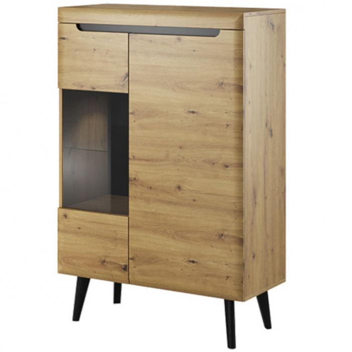 Witryna niska Nordi NWT90 dąb artisan
