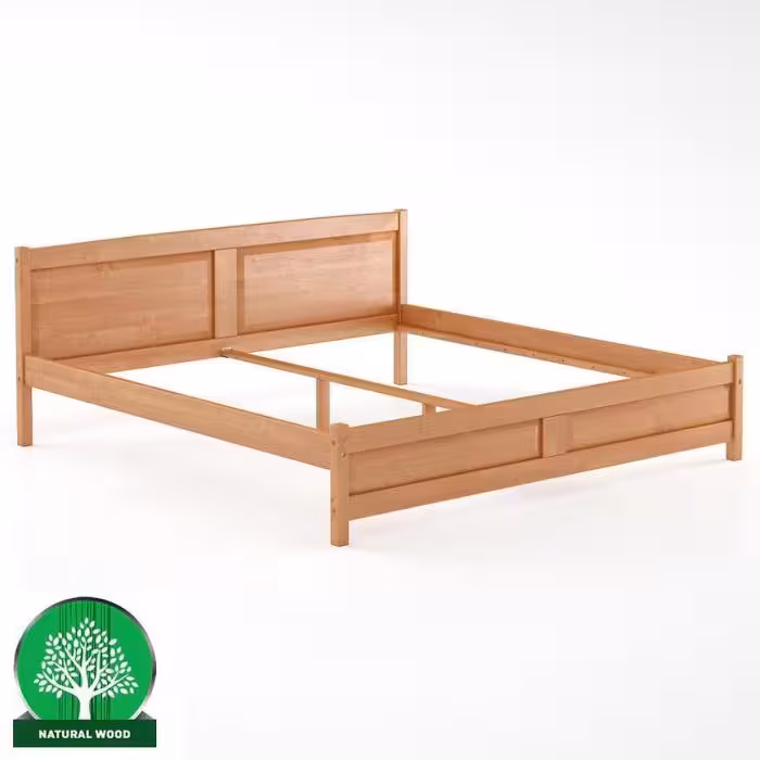Łóżko Sosna LK104–200x200 olcha