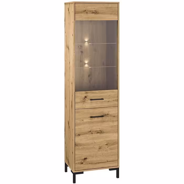 Witryna Nevio 18 dąb artisan