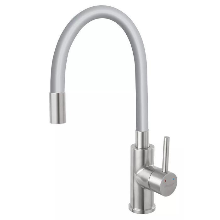 Bateria kuchenna elastyczna Fitness inox szara
