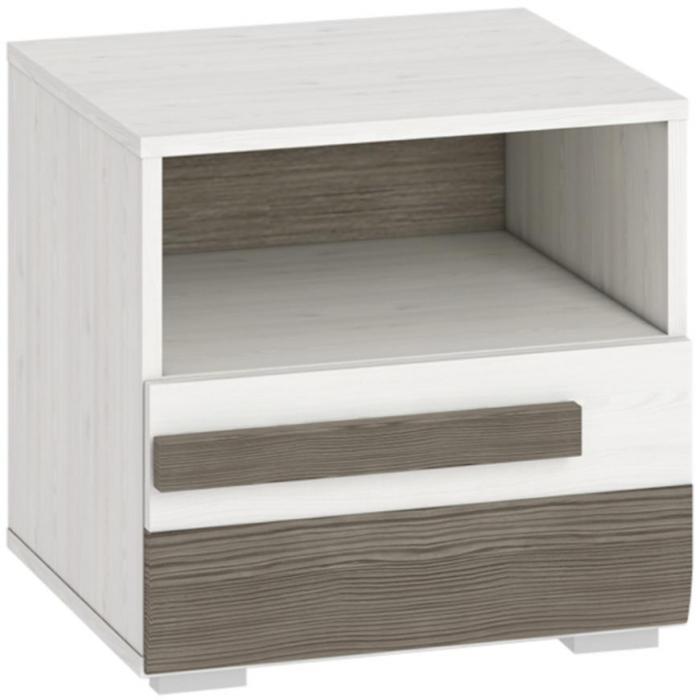 Szafka nocna Blanco 18 46 sosna śnieżna/new grey