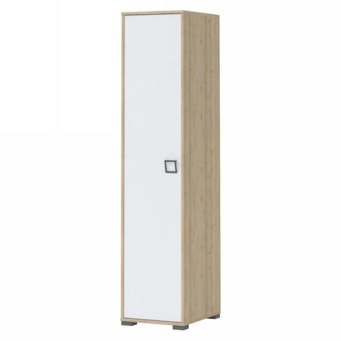 Szafa 1D Kiki G1-BK/KI-15 beech/white
