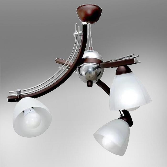 Lampa Rubik 2598 Brąz LW3