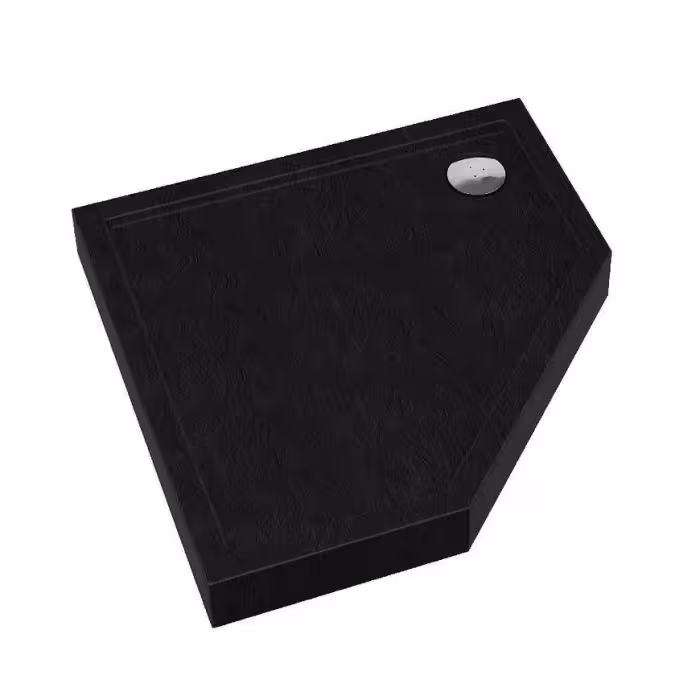 Brodzik pięciokątny Espera Plus Aqm2698cst 90x90x12 czarny