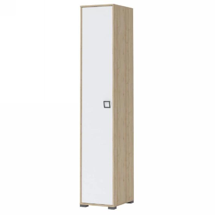 Szafa 1D Kiki P1-BK/KI-15 beech/white