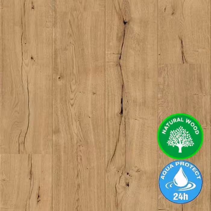 Panel podłogowy fornirowany Dąb Bradford 8.5mm Veneer Parquet Aqua O273
