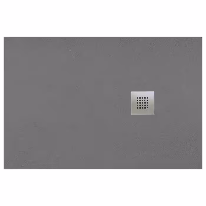 Brodzik prostokątny Opal 170/90/2,6 szary