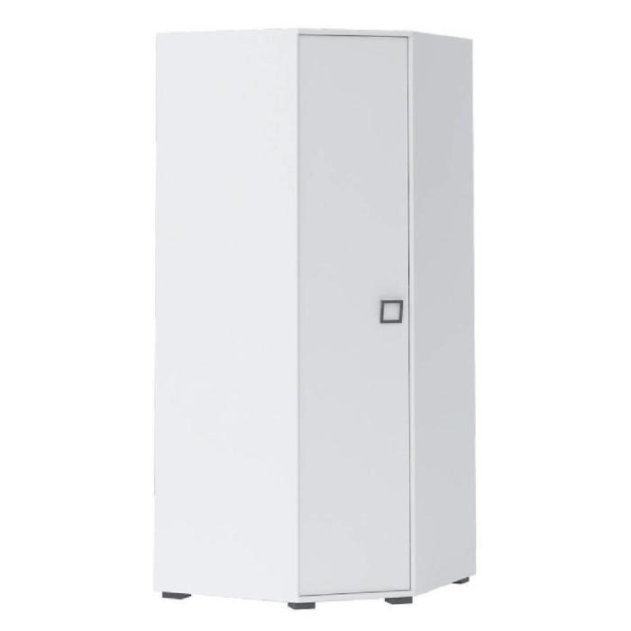 Szafa narożna 3D3S Kiki GUG-BE/KI-15 white/white