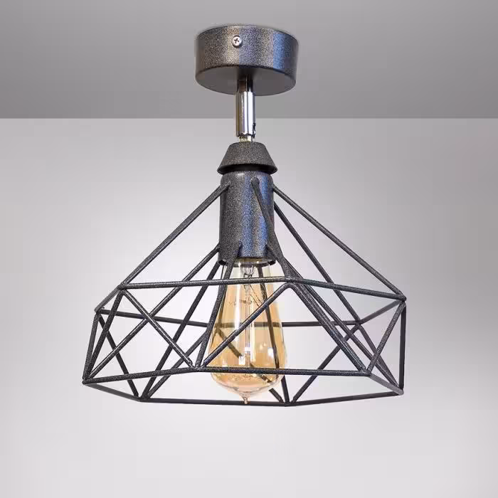 Lampa Szach 2710/Z-B-1 czarna LW1