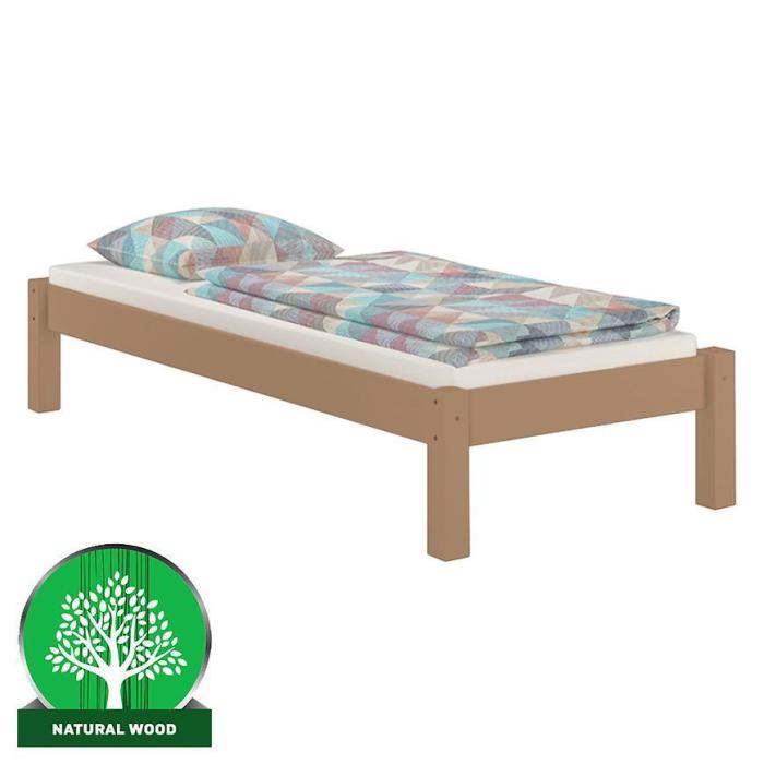 Łóżko Dora 100x200 sosna bejca brąz