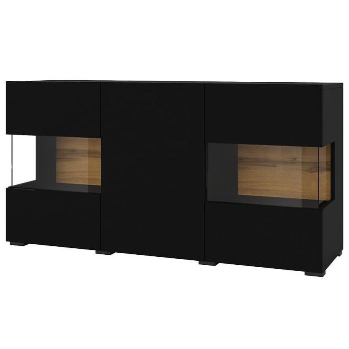 Komoda 3d Ava 25 czarny onyx/wotan
