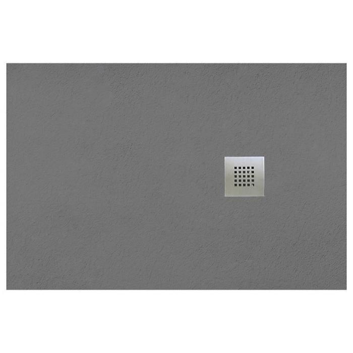 Brodzik prostokątny Opal 150/90/2,6 szary