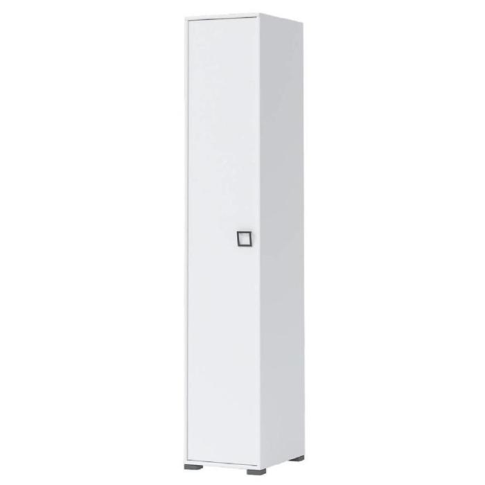 Szafa 1D Kiki P1-BE/KI-15 white/white