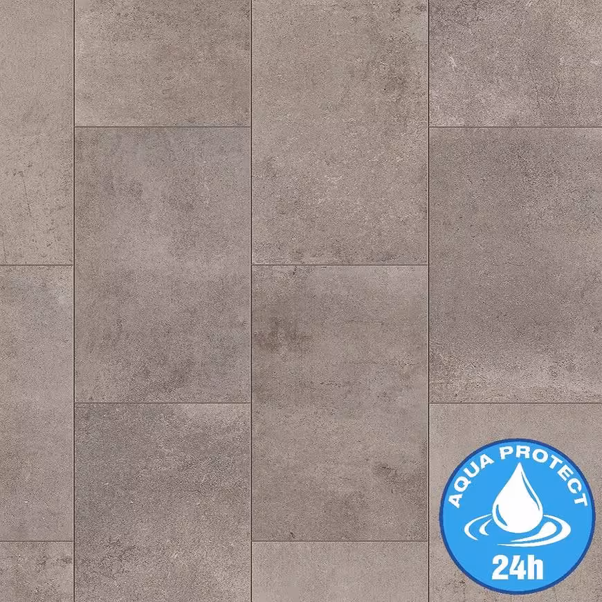 Panele podłogowe wodoodporne Cement Screed Taupe 8mm AC4 Visiogrande WR 56023