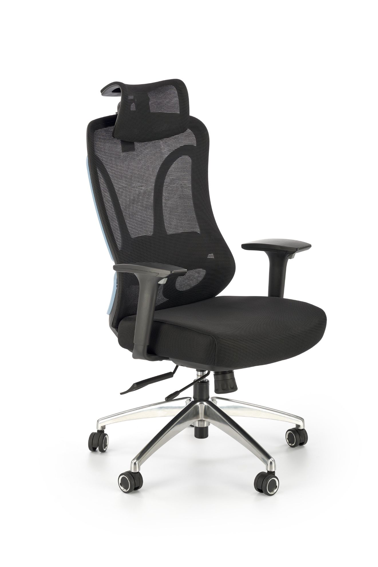 Fotel gabinetowy Faux czarny