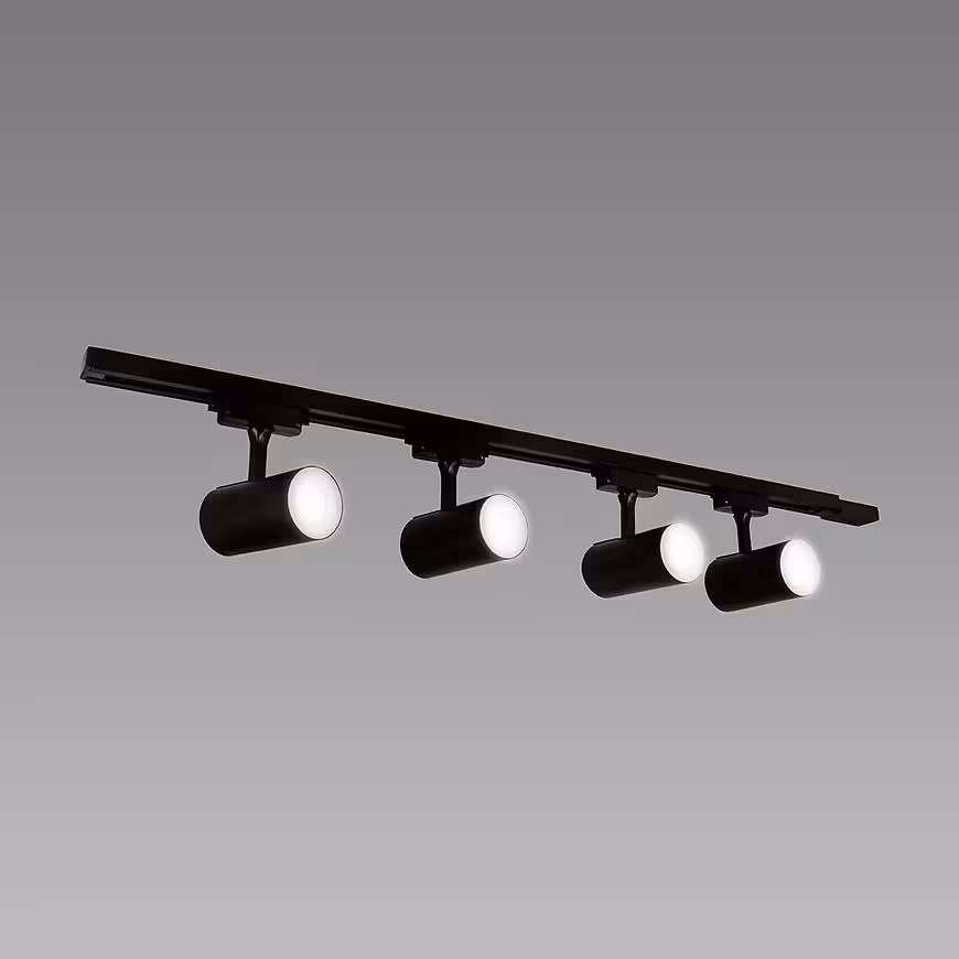 Lampa LUTER 4XGU10 BLACK 04080 SRT SZYN LW4