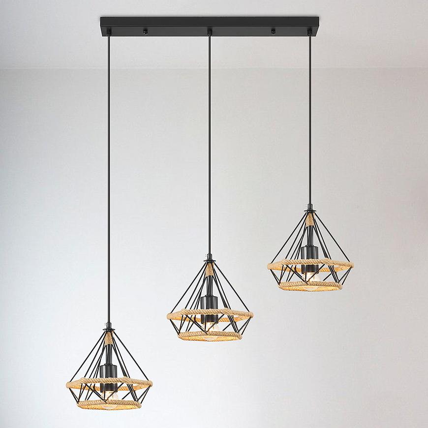 Lampa 2200134-3 BLACK PAINTED LW3