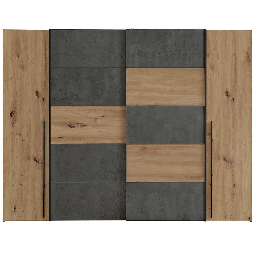 Szafa Narago 2 270 NRGS82511-C752 Dąb Artisan/Beton