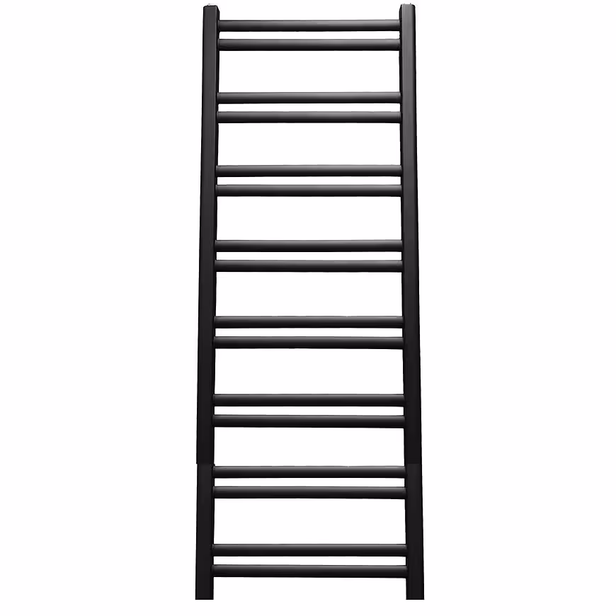 Grzejnik łazienkowy Łezka Retro ŁR 16/40 1450x440 mm czarny