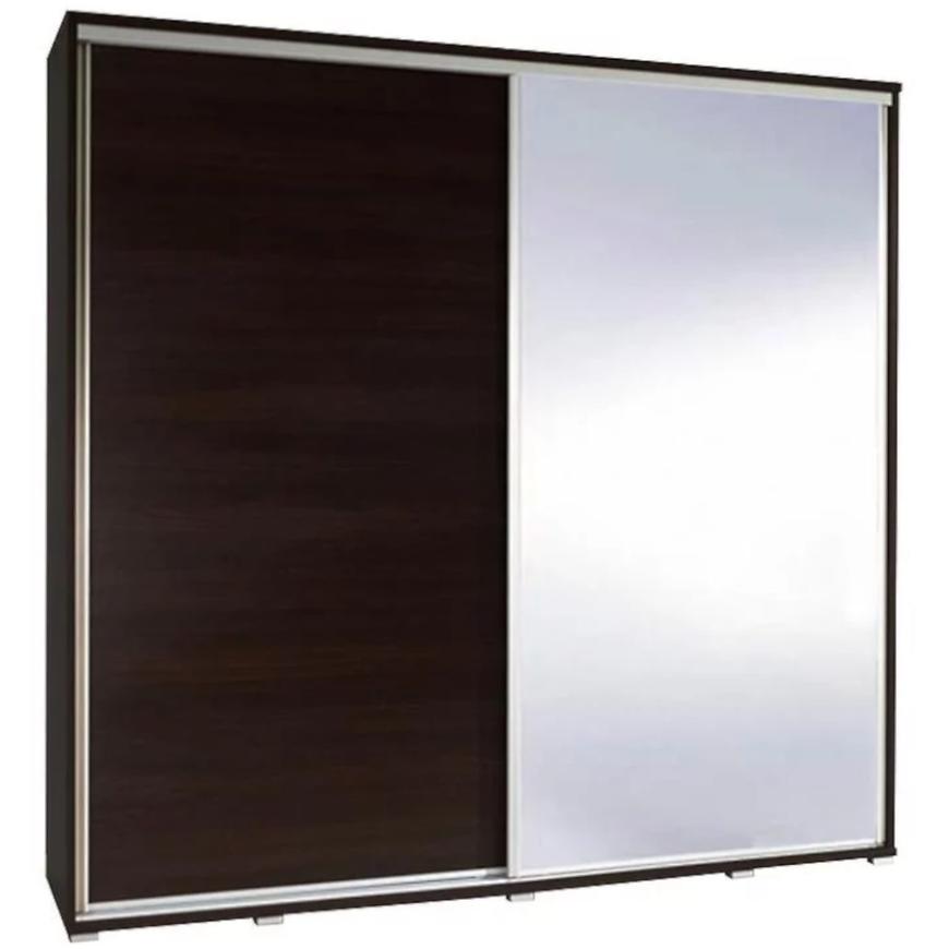 Szafa Penelopa kasztan/wenge z lustrem 205 cm