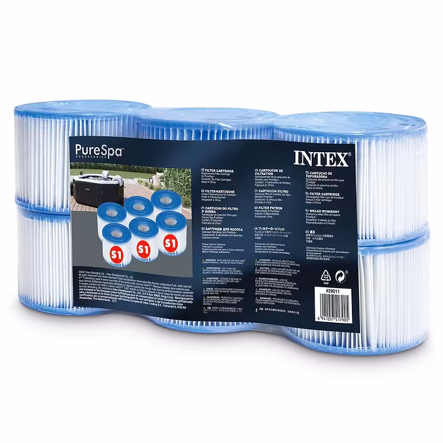 Filtr do jacuzzi/Spa INTEX S1 6 szt. 29011