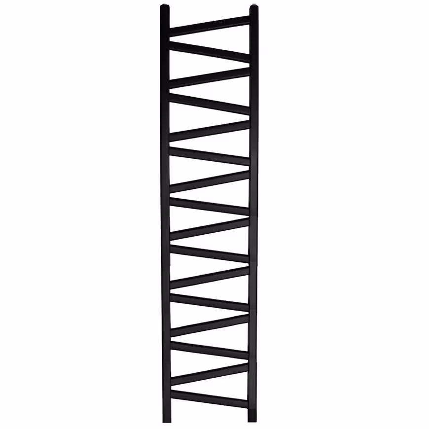 Grzejnik łazienkowy Mix Kalipso Mk 180/50 1800x540 mm czarny