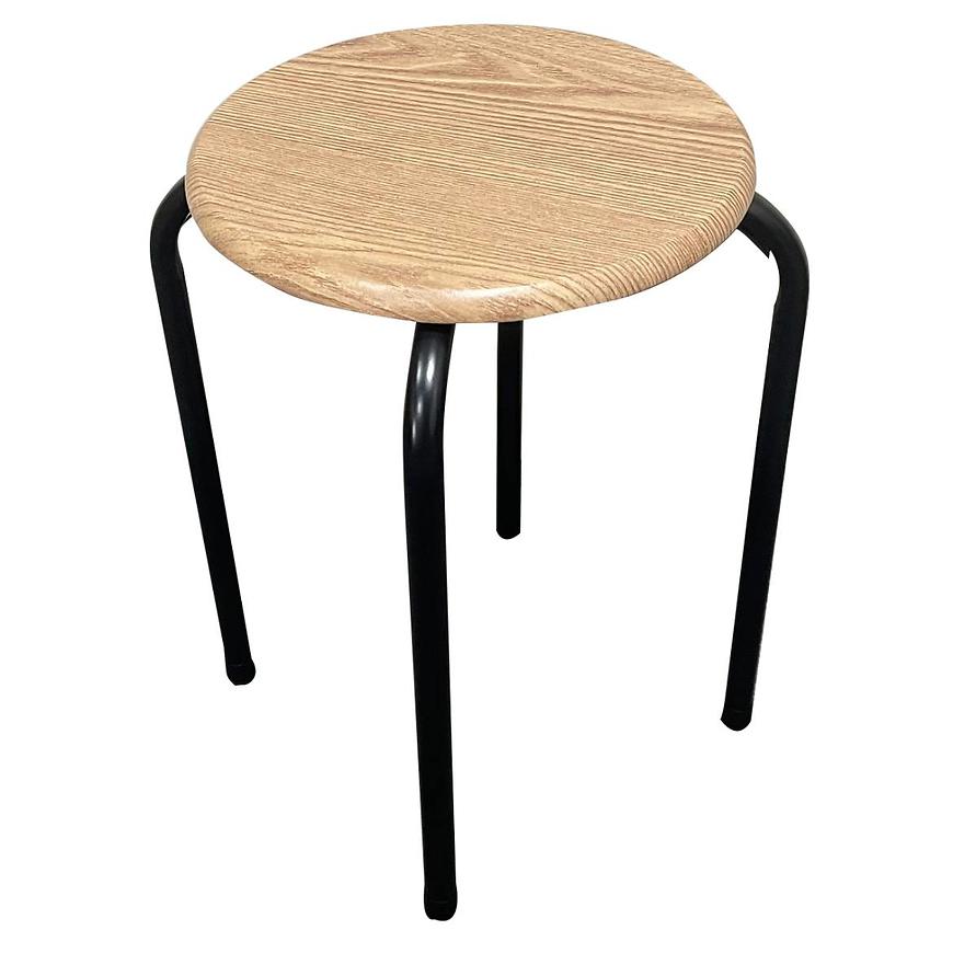 Taboret Dr-N-657 Axel 8269 Czarne/Naturalne