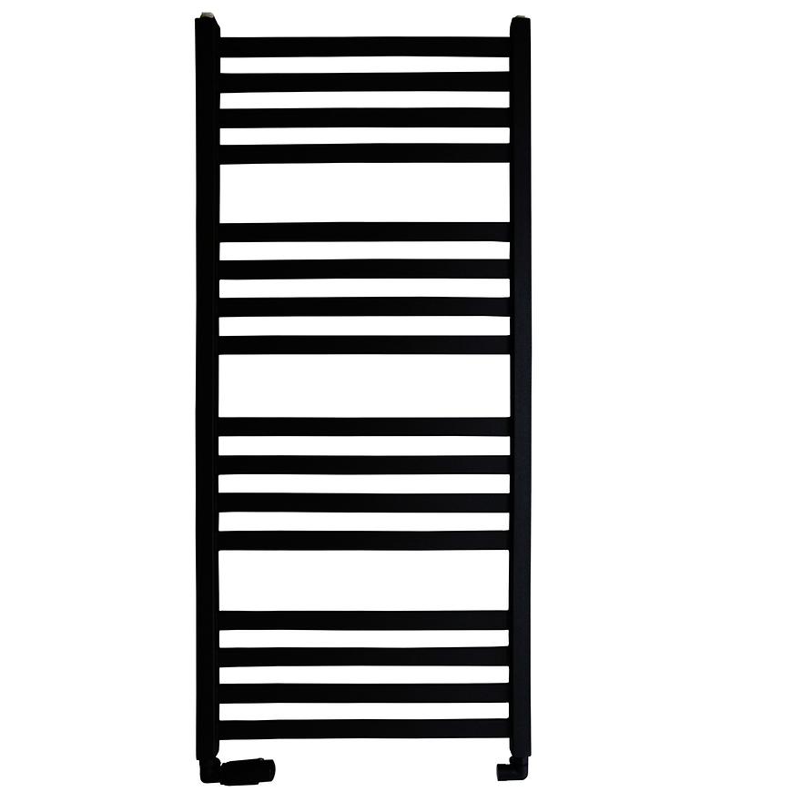 Grzejnik łazienkowy Lox 120/50 czarny