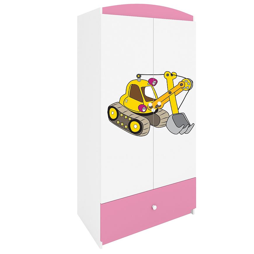 Szafa Babydreams Różowy – Koparka