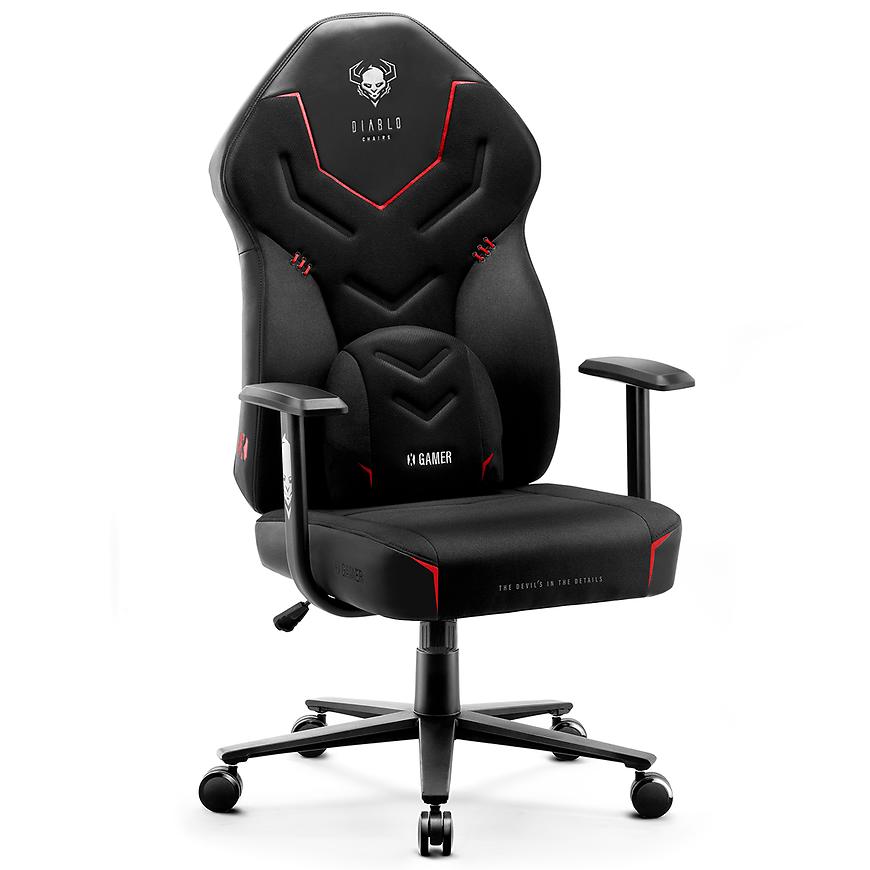 Fotel Gamingowy Dziecięcy Diablo X-Gamer 2.0 Darl Obsidian
