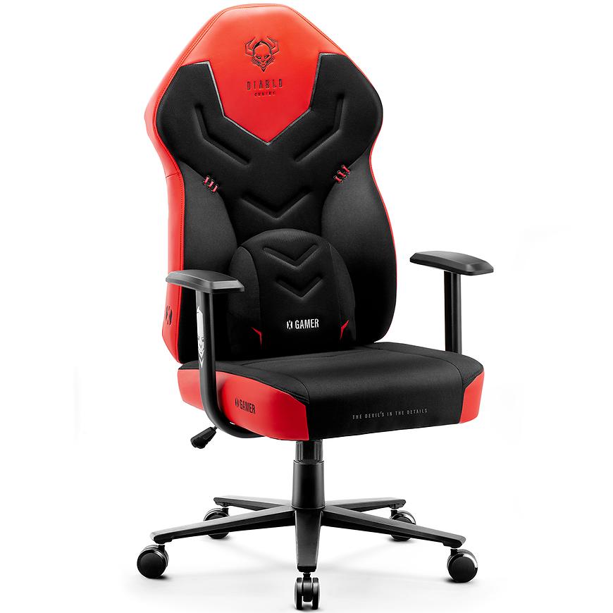Fotel Gamingowy Dziecięcy Diablo X-Gamer 2.0 Deep Red