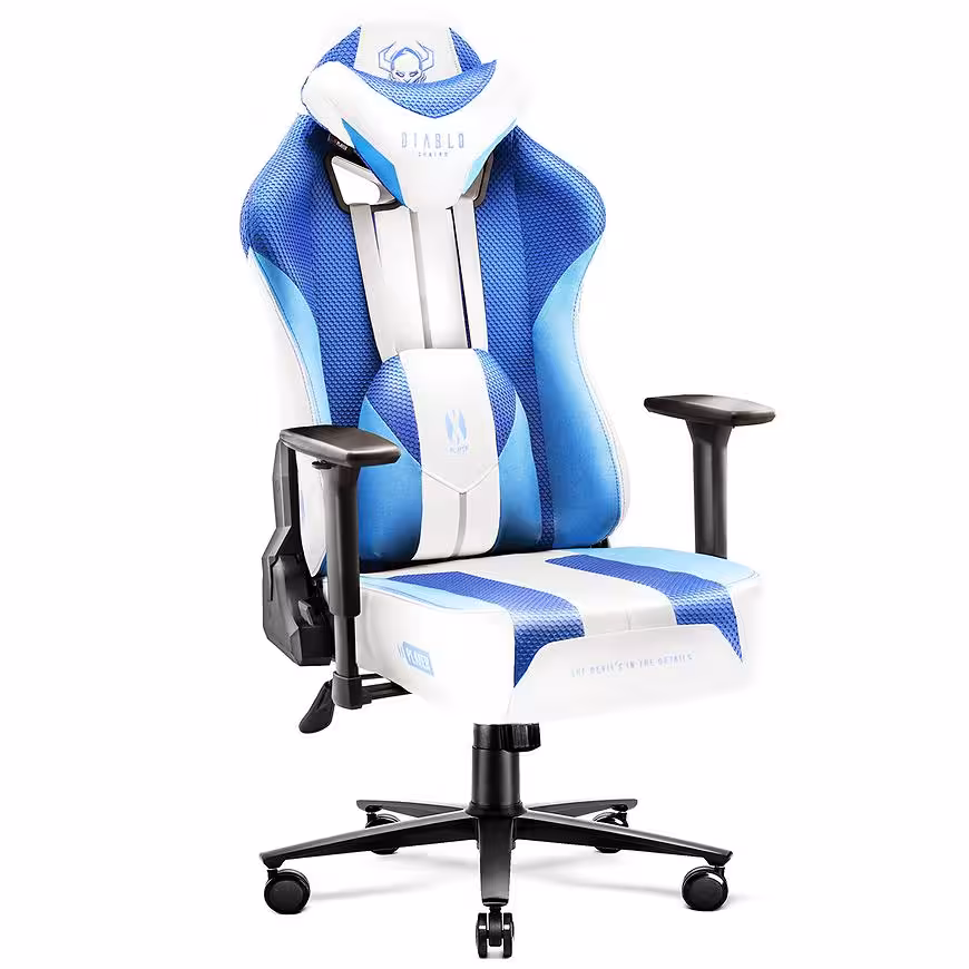 Fotel Gamingowy Normal Diablo X-Player 2.0 Frost White