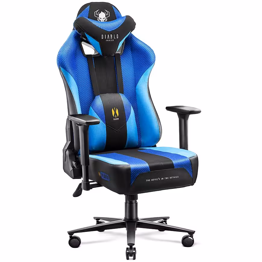 Fotel Gamingowy King Diablo X-Player 2.0 Frost Black