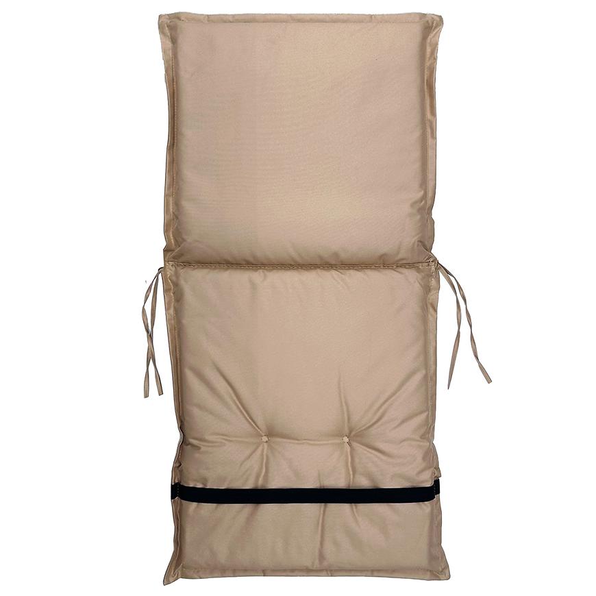 Poduszka outdoor100X50X5.5CM niska karmel/szary 401641