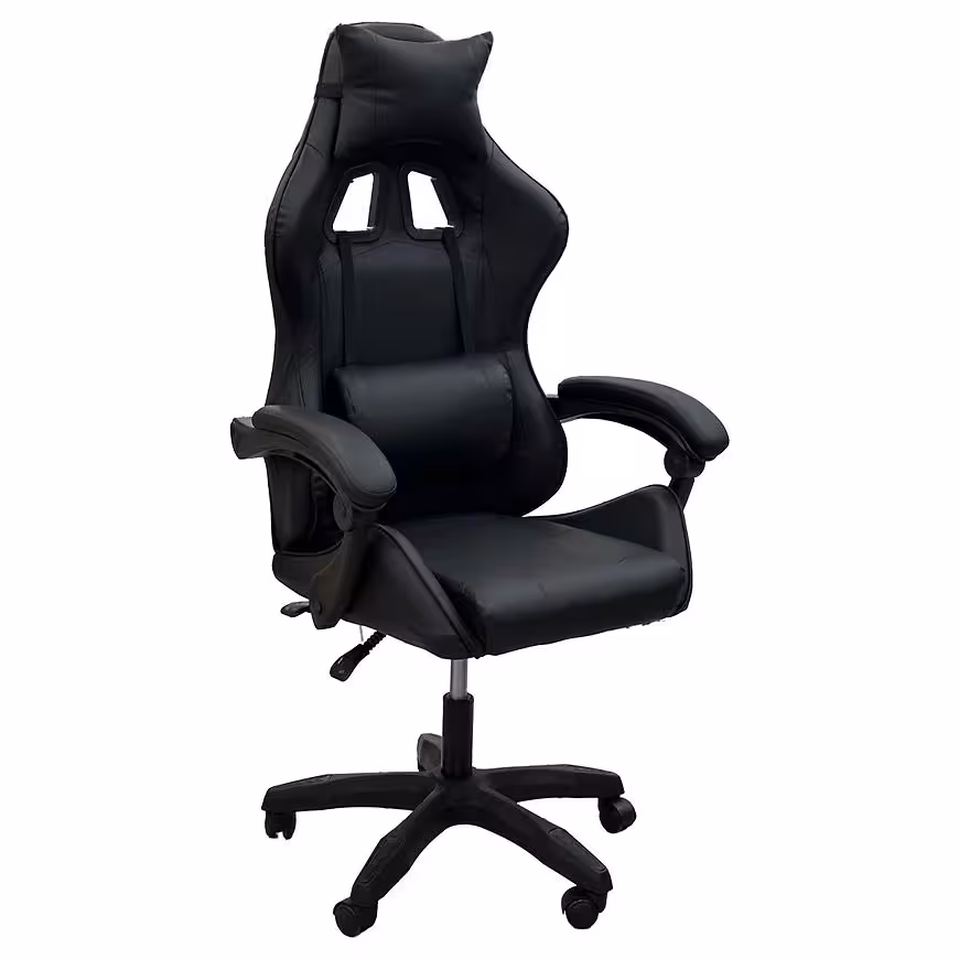 Fotel gamingowy Erast 8682 czarny