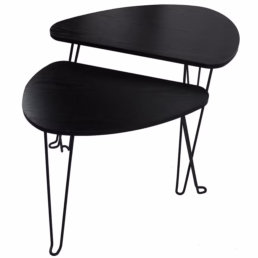 Zestaw Stolików Loft 8622 H black