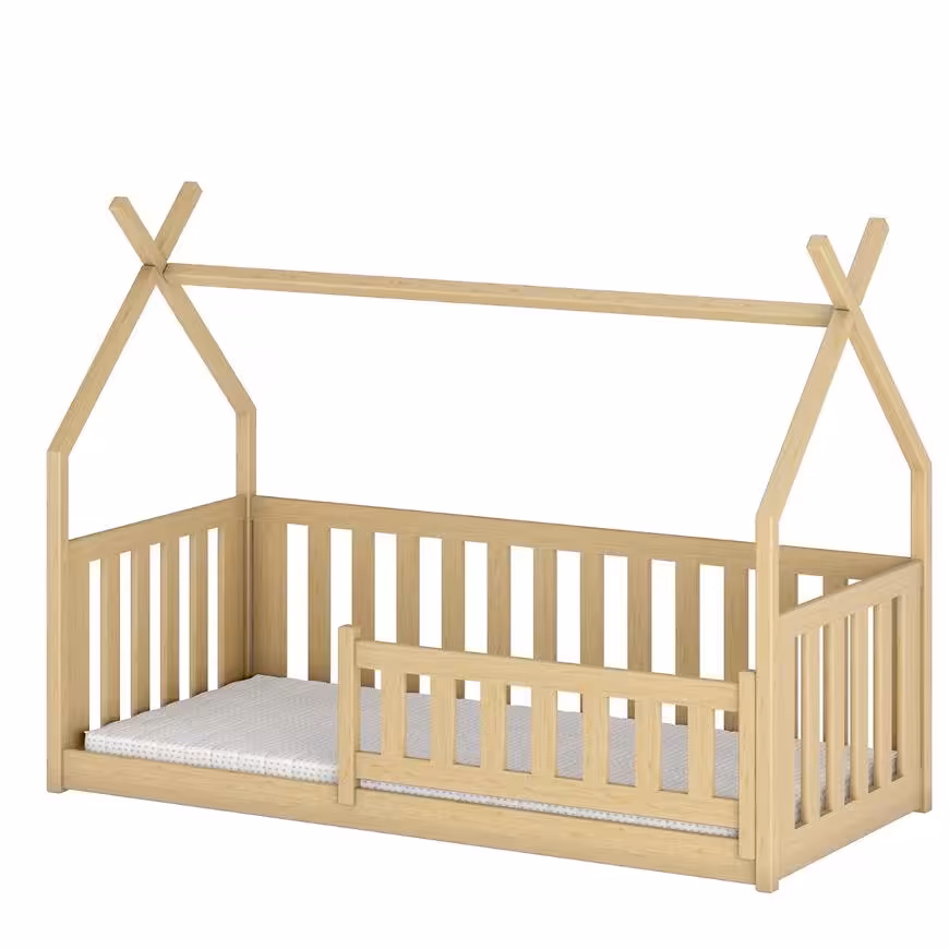 Łóżko Domek Bodzio 80x160 pine