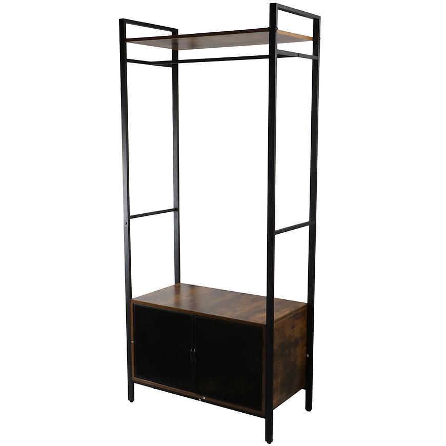 Garderoba Loft 8645 E dark vintage wood