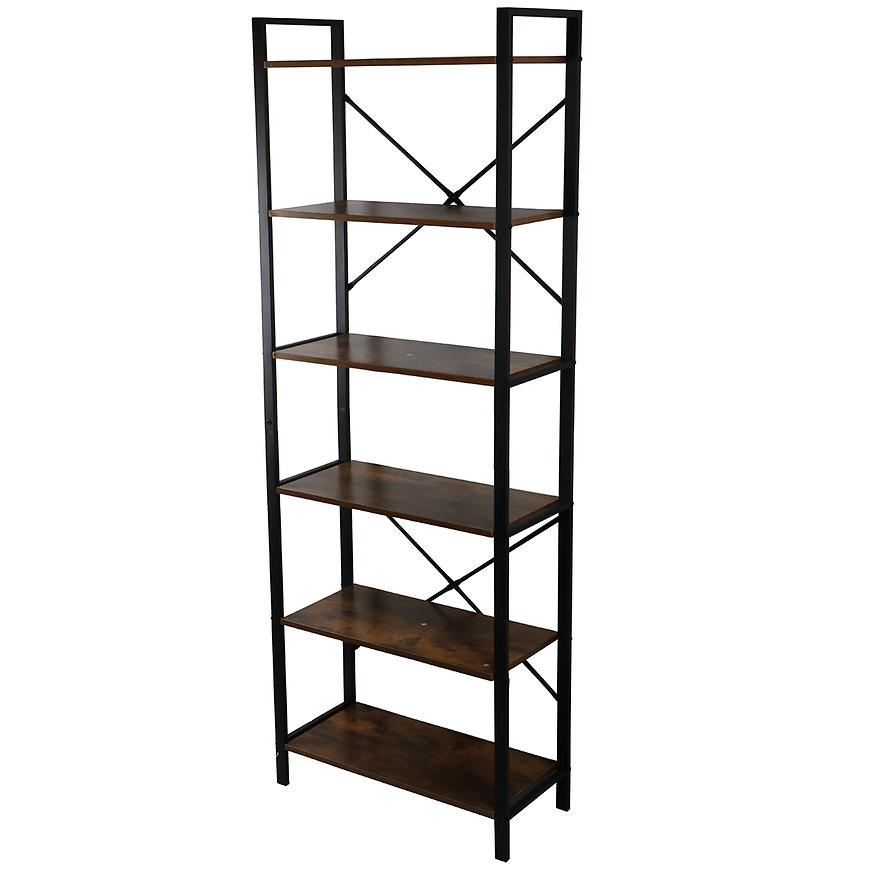 Regał Loft 8640 E dark vintage wood