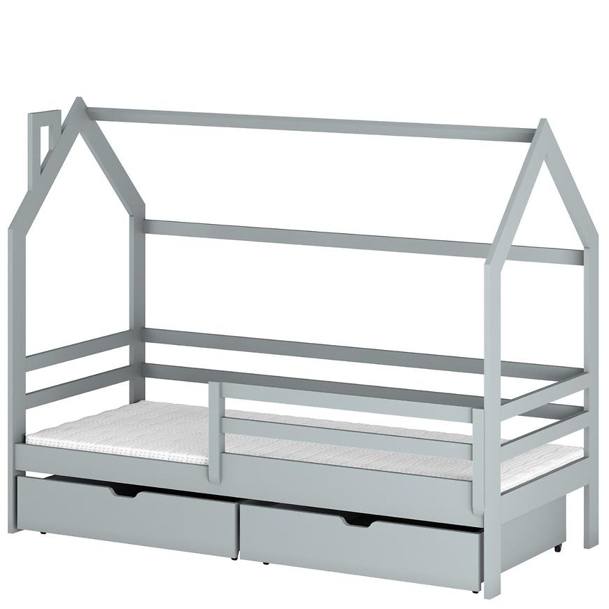 Łóżko Domek Lila 80x160 grey