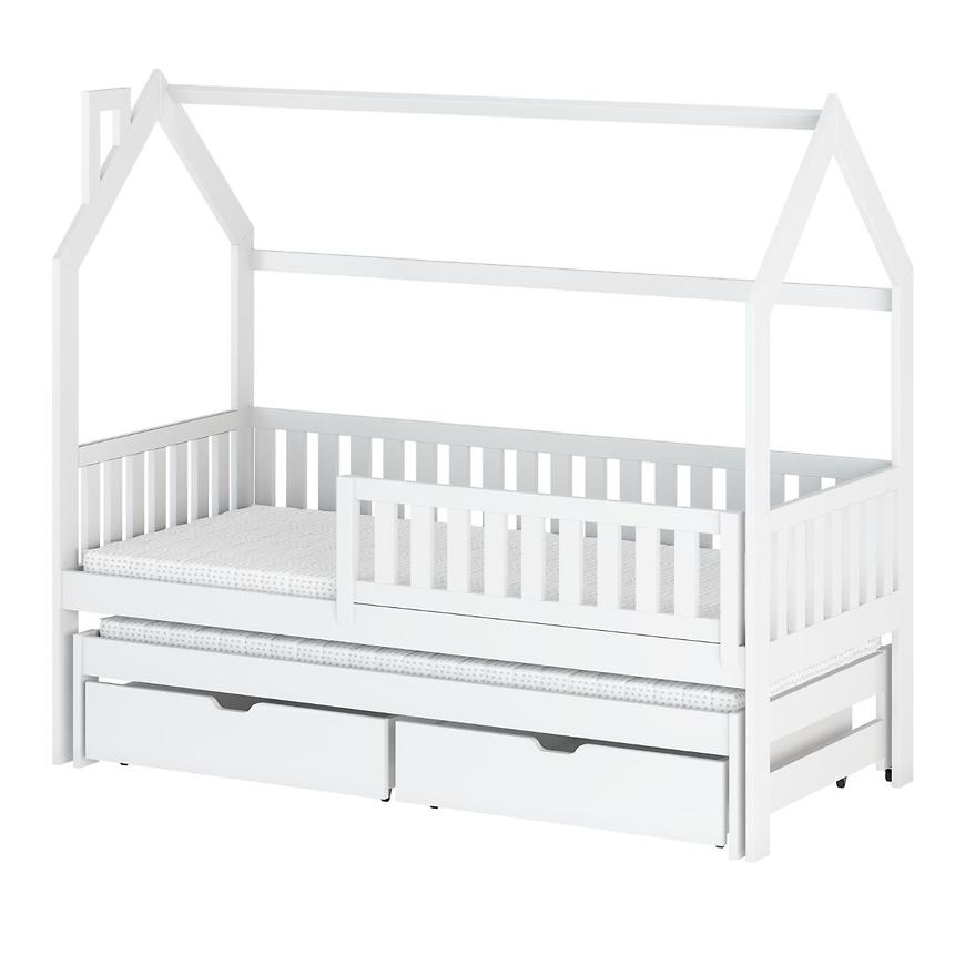 Łóżko Domek Monkey 90x200 white
