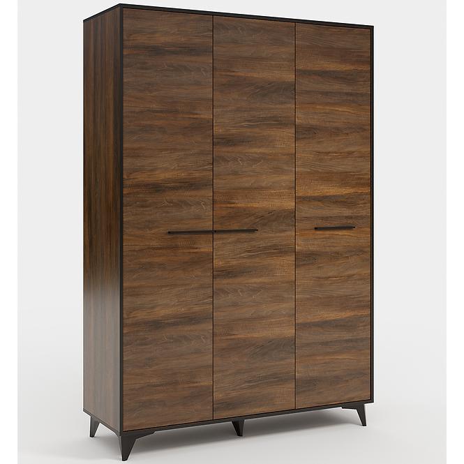 Szafa Frida II S3D shirin walnut